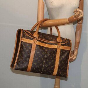 LOUIS VUITTON Monogram Sac Shan 40 Pet Carry Vintage
